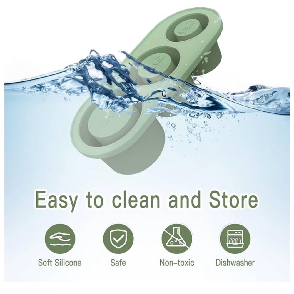 Silicone New Ice Mold Storage For Stanley Cup Travel Tumblers Light Green OS - Picture 10 of 14